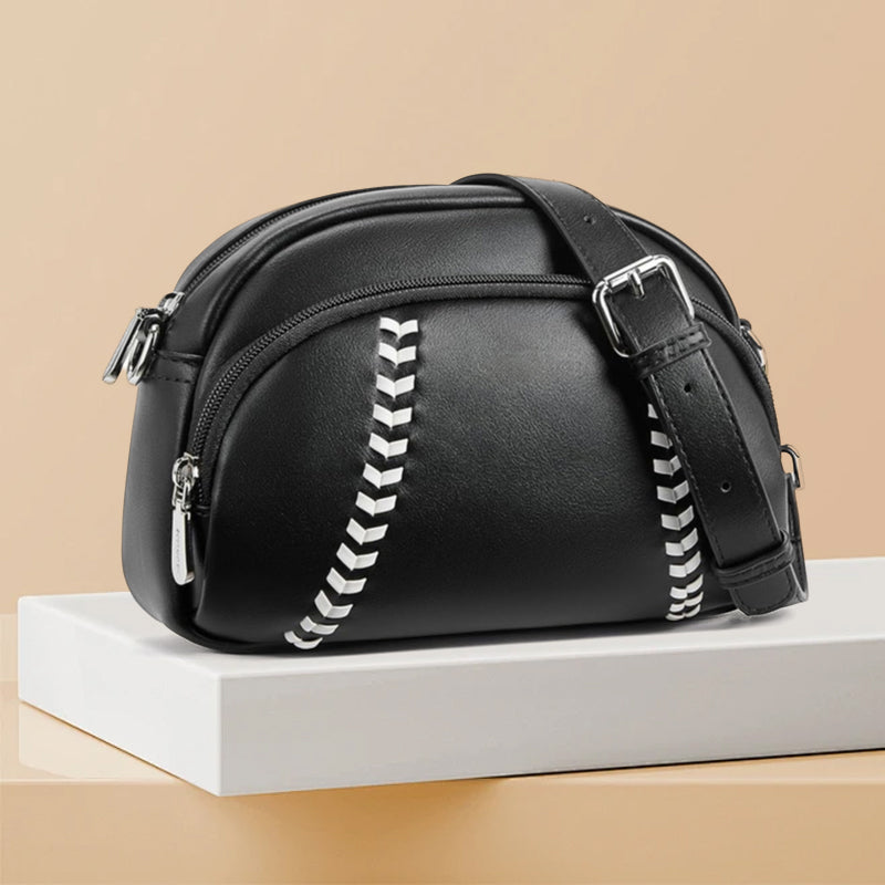 Umhängetasche mit Baseball-Design