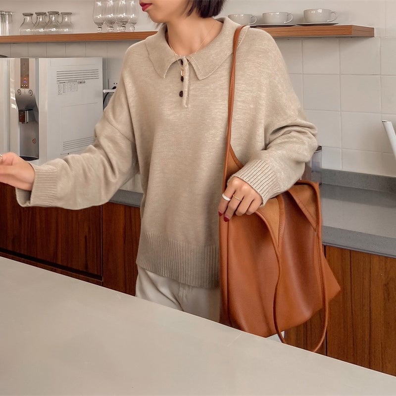 Große Kapazität Schultertasche