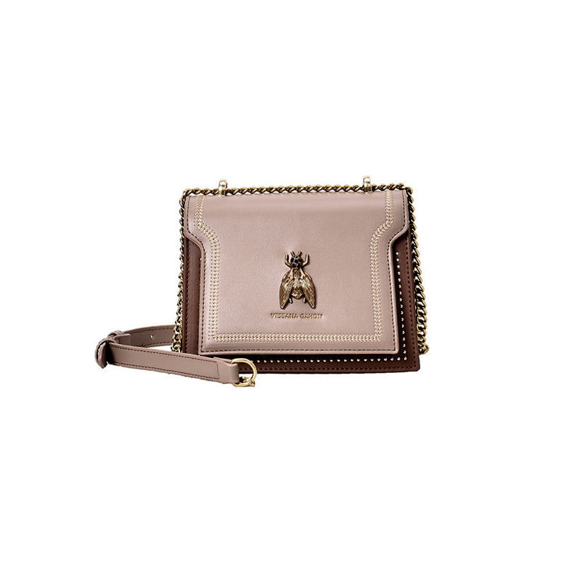 Elegante Umhängetasche für Damen mit Bienen-Patch