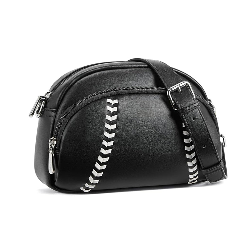 Umhängetasche mit Baseball-Design