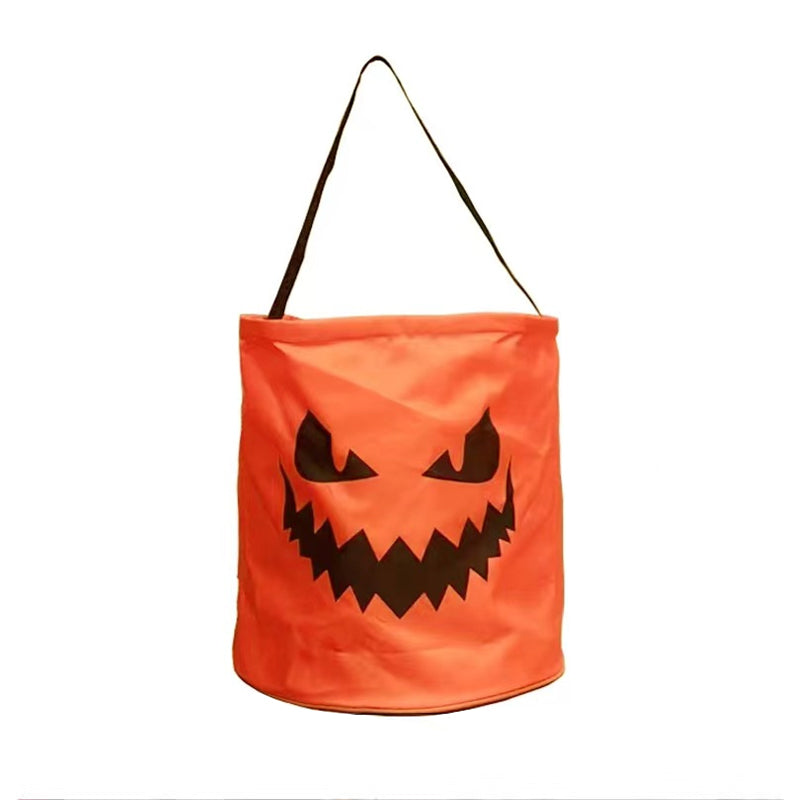 Personalisierbarer Leuchtender Halloween-Kürbis-Beutel