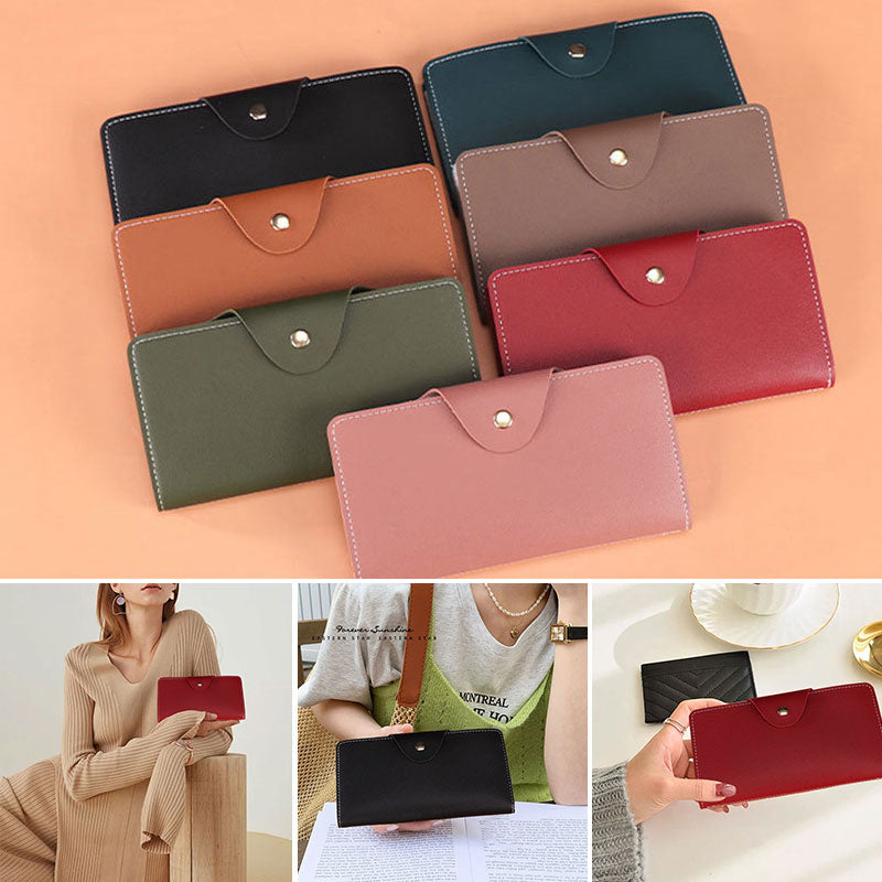 Lang Geldbörse mit Kartenfächern