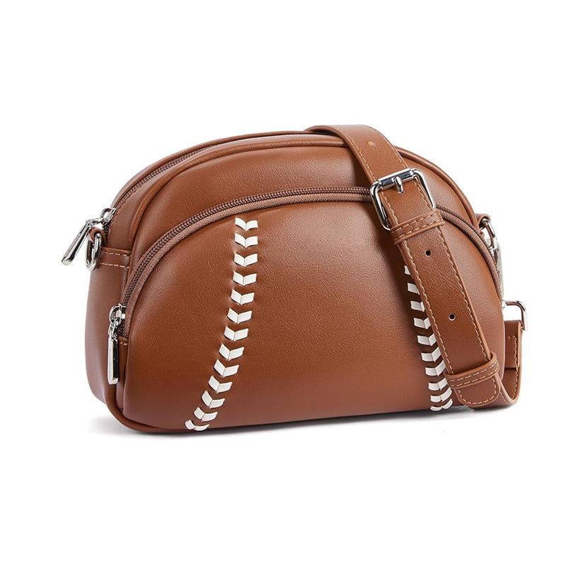 Umhängetasche mit Baseball-Design