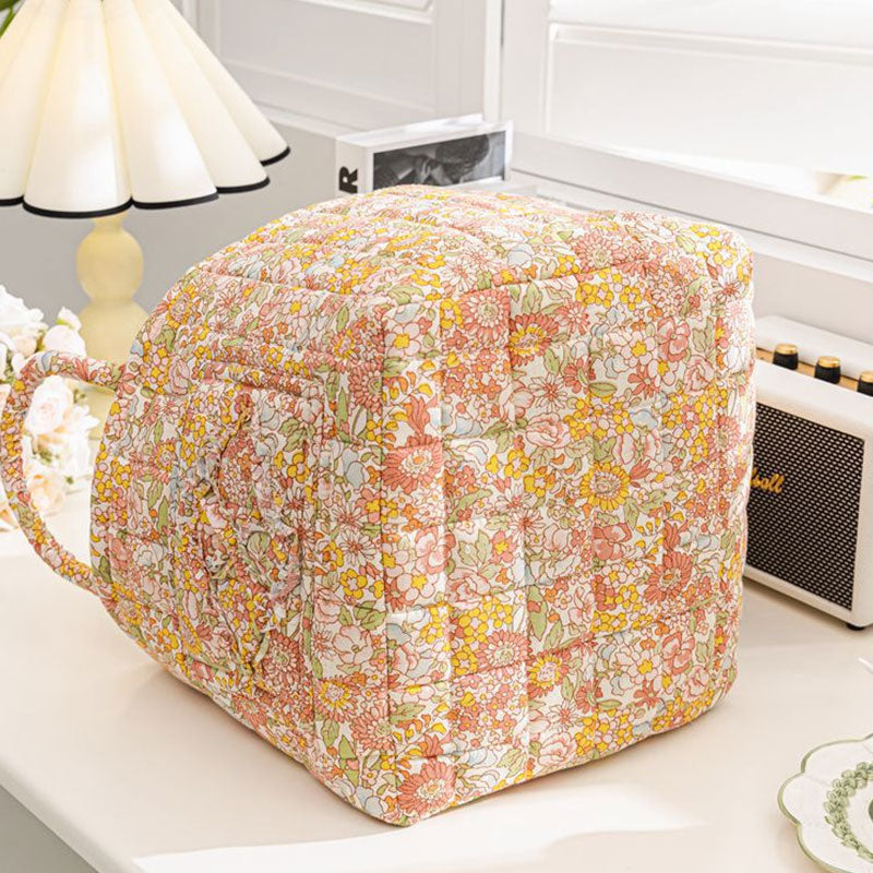 Boho Stoff Aufbewahrungskorb