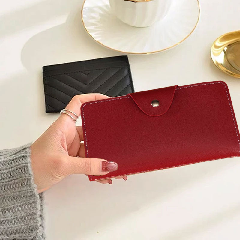 Lang Geldbörse mit Kartenfächern