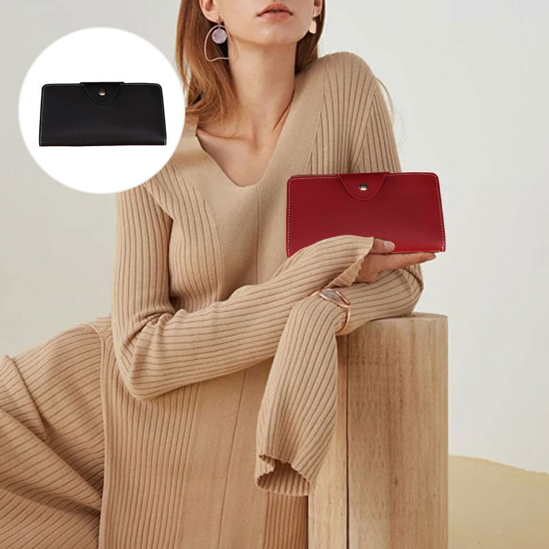 Lang Geldbörse mit Kartenfächern