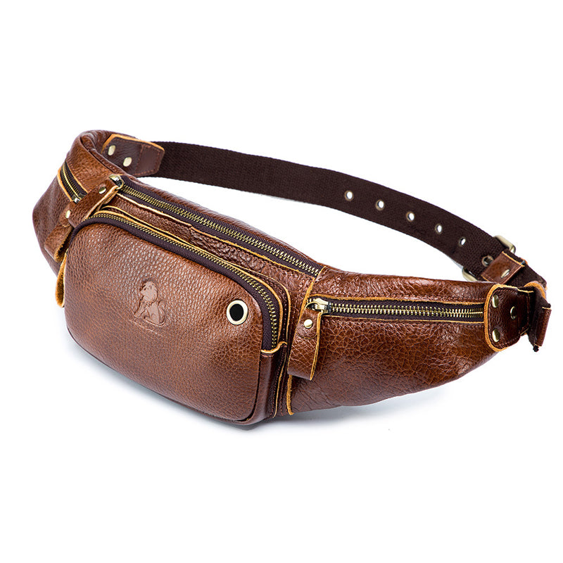 Multifunktionale Retro-Hüfttasche mit mehreren Taschen