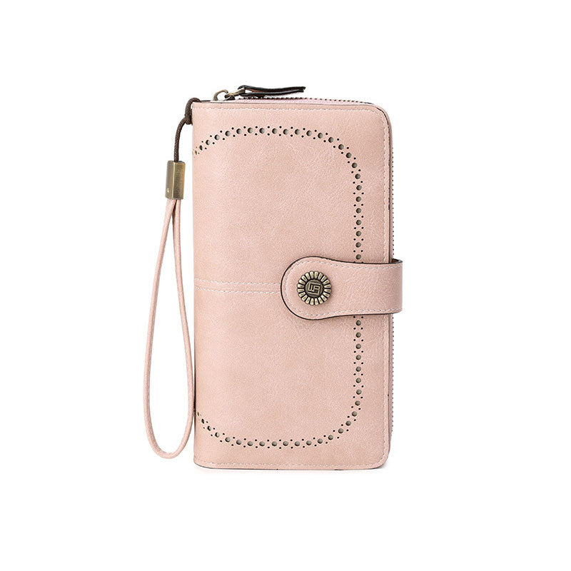 RFID Anti-Magnetisches Langwallet