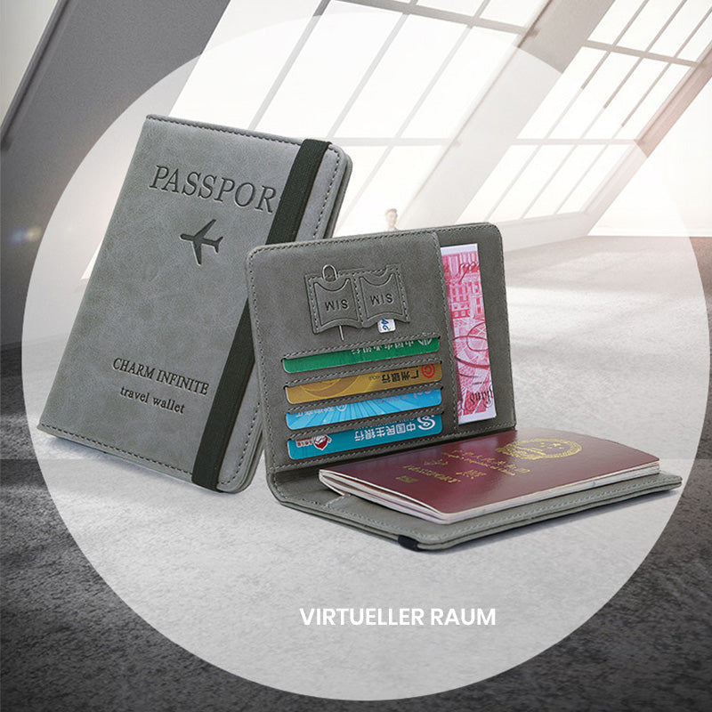Reisepasshülle Reisegeldbörse