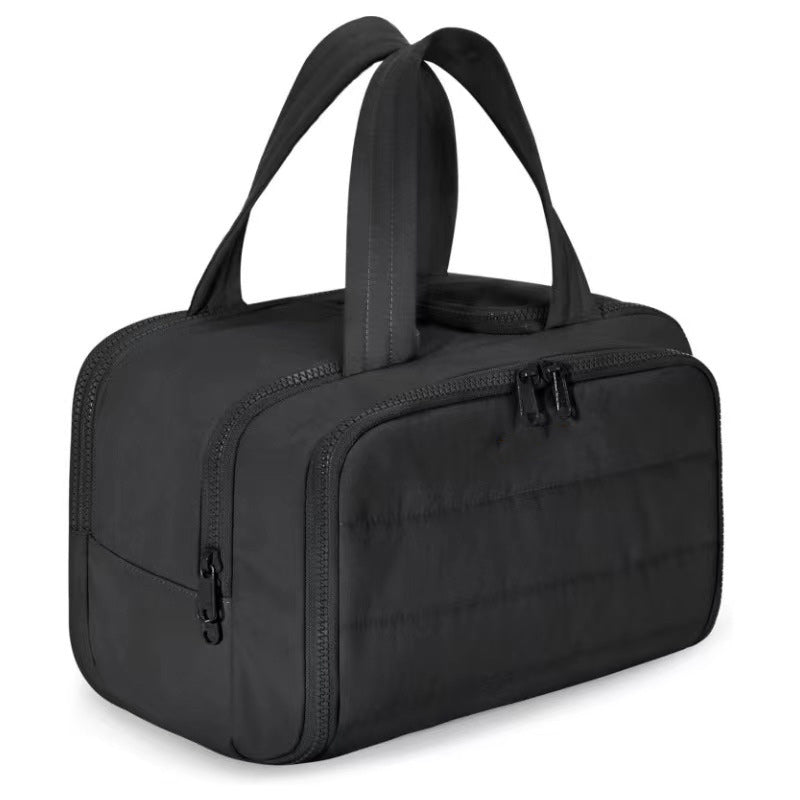 Große, weit zu öffnende Reise-Make-up-Tasche