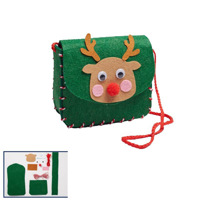 Kreative Weihnachts-Elchtasche zum Selbermachen