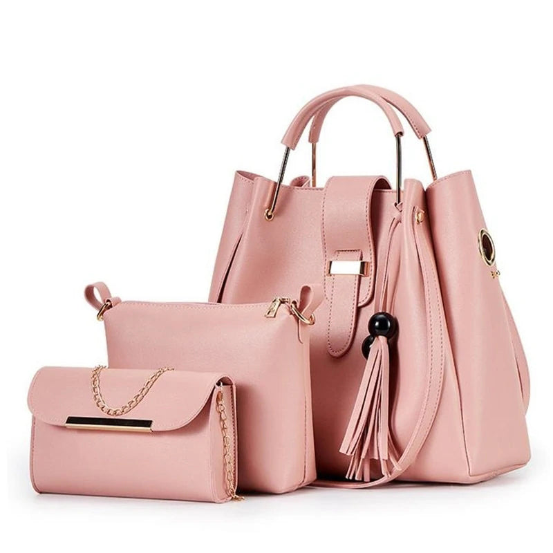 Dreiteilige Fashion-Tasche