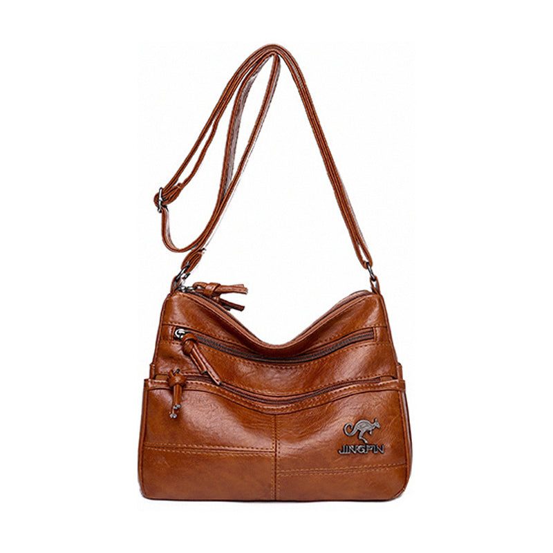 Damen Weiche Ledertasche