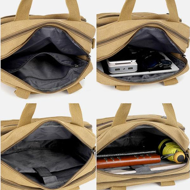 Herren Business Handtasche Umhängetasche mit großem Fassungsvermögen