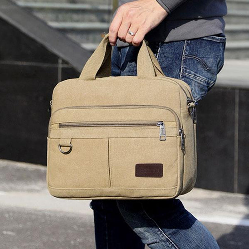 Herren Business Handtasche Umhängetasche mit großem Fassungsvermögen