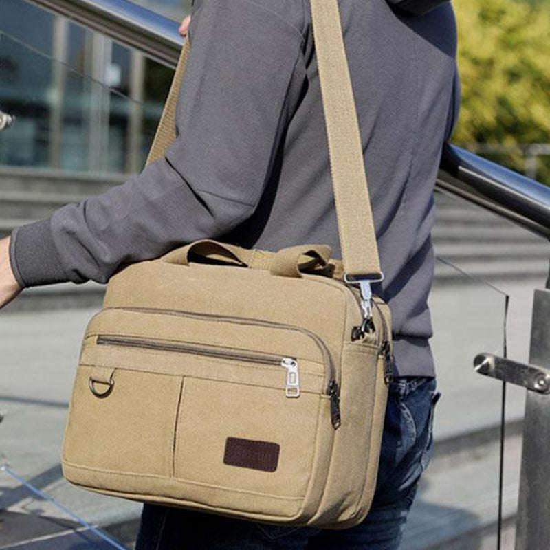 Herren Business Handtasche Umhängetasche mit großem Fassungsvermögen