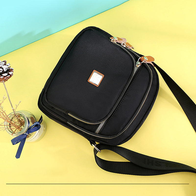 Lässige leichte Umhängetasche mit mehreren Taschen für Damen