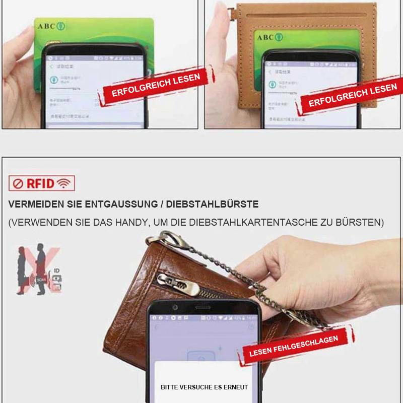 Herren Hip-Hop Geldbörse mit RFID-Funktion