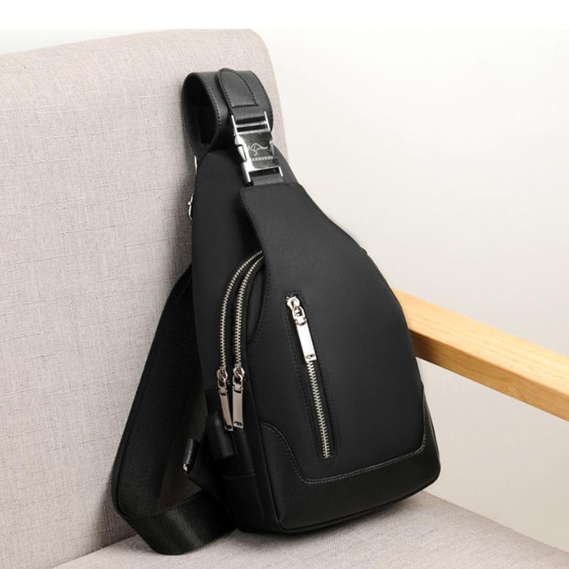 Lässige USB-Brusttasche