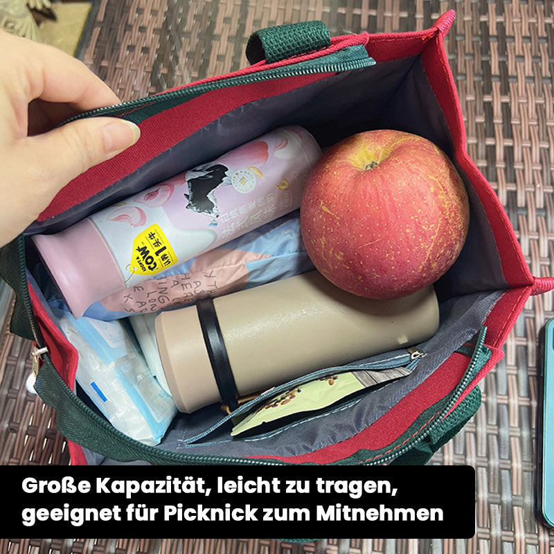 Niedliche Bären Lunchtasche aus Segeltuch