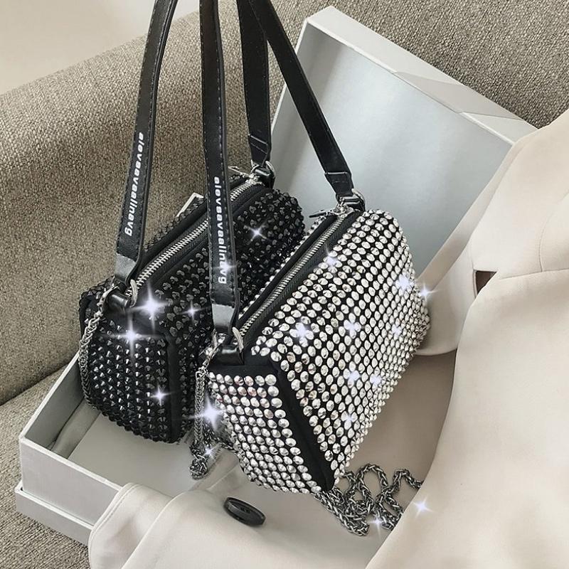 Handtasche Mit Strasssteinen