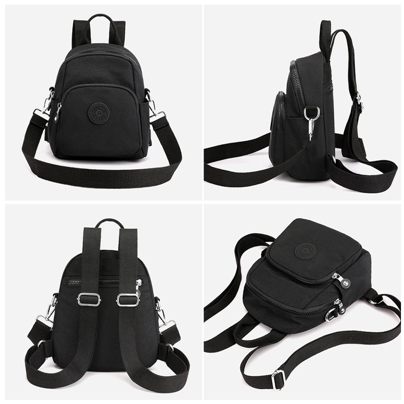 Einfarbiger Lässiger Multifunktionaler Mini-Rucksack