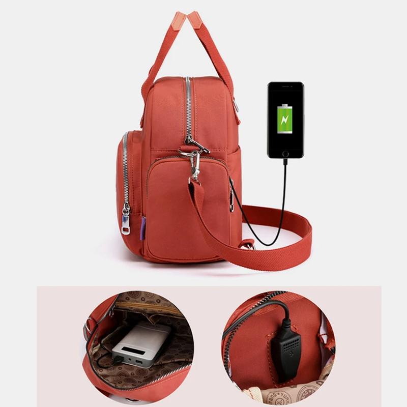 Rucksack Mit USB-Ladegerät