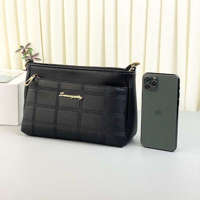 Modische Anti-Diebstahl-Kuriertasche mit großem Fassungsvermögen