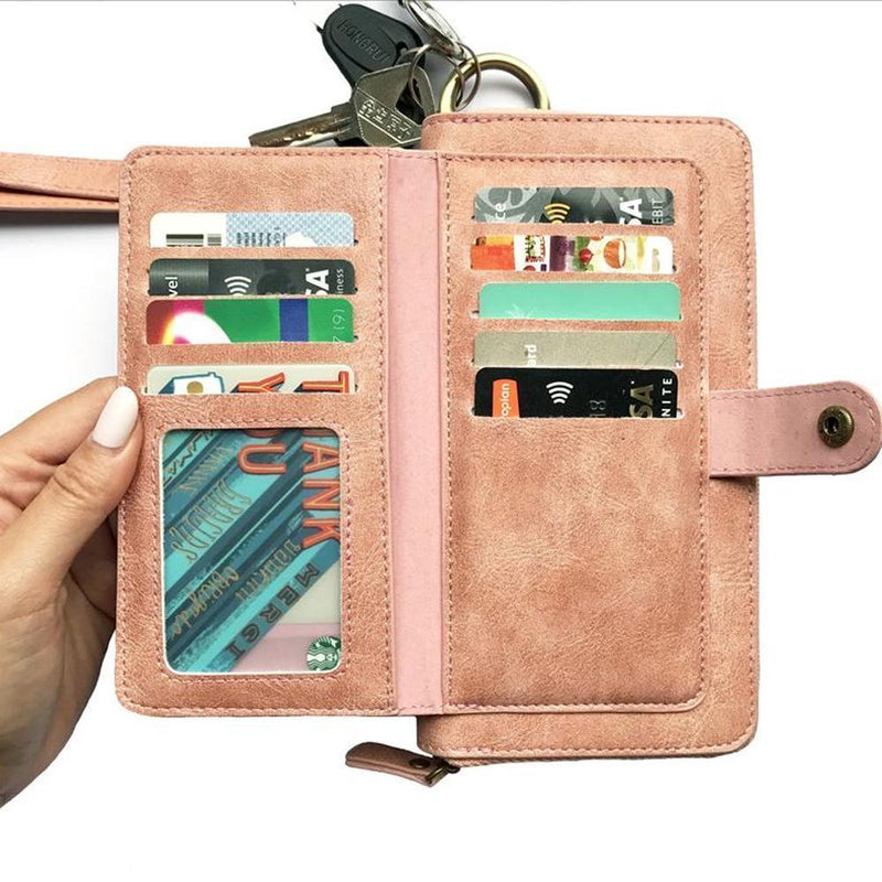 3 in1  Praktische  Handtasche Mit Magnetischer Telefonkasten