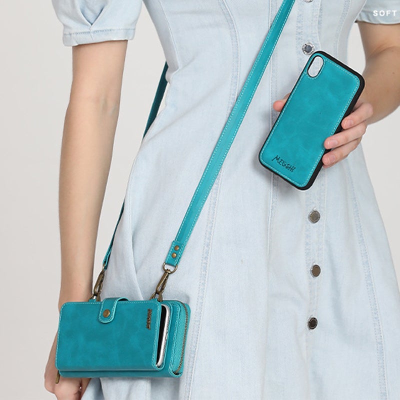 Multifunktionale Handytasche Umhängetasche für Samsung