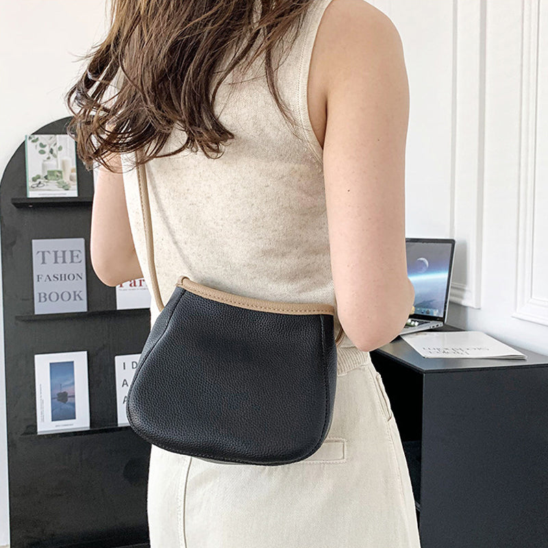 Einfache Crossbody-Umhängetasche