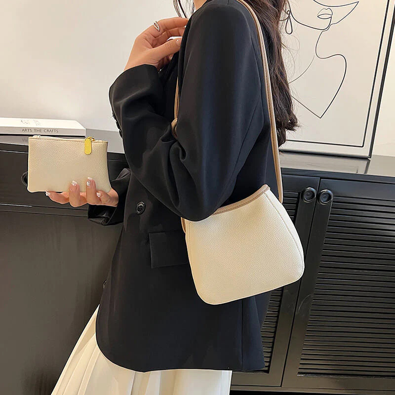 Einfache Crossbody-Umhängetasche