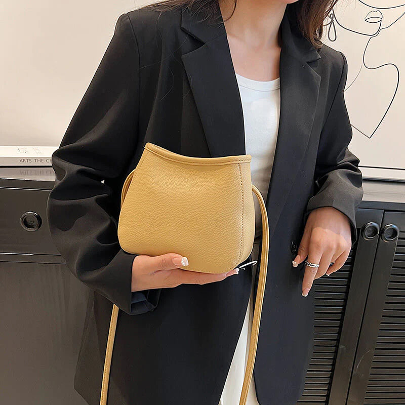 Einfache Crossbody-Umhängetasche