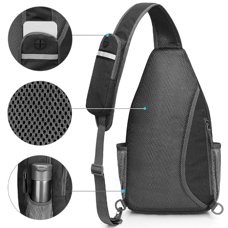 RFID-blockierender Rucksack/Umhängetasche/Brusttasche
