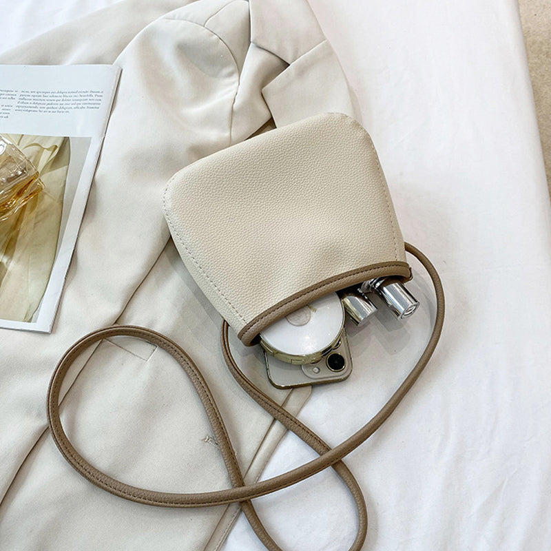 Einfache Crossbody-Umhängetasche