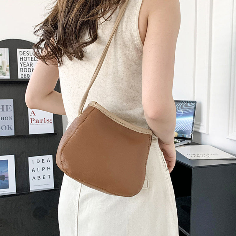 Einfache Crossbody-Umhängetasche