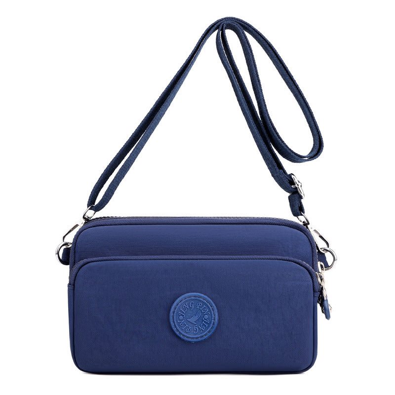 Damen leichte funktionelle Umhängetasche mit mehreren Taschen