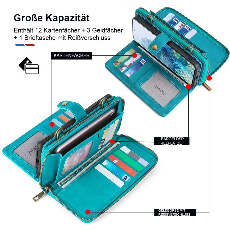 Multifunktionale Handytasche Umhängetasche für Samsung