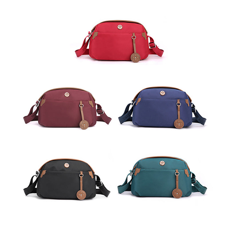 Damen leichte kleine Umhängetasche und Handtasche aus Nylon