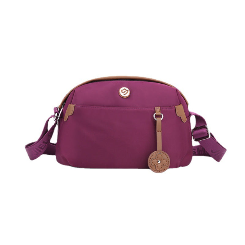 Damen leichte kleine Umhängetasche und Handtasche aus Nylon