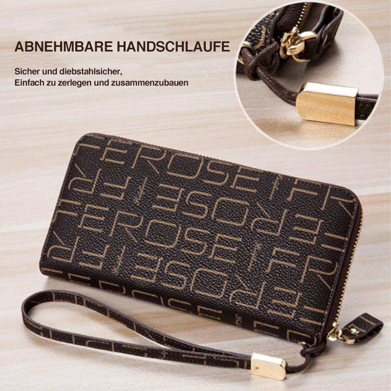 Damen modische Lange Brieftasche