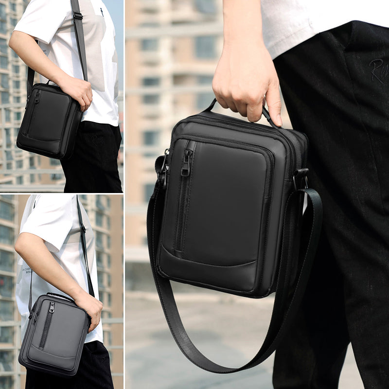 Lässige Outdoor-Schultertasche für Herren