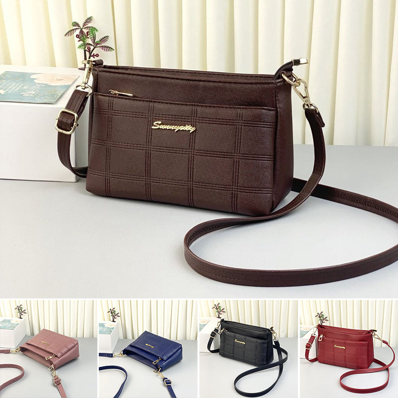 Modische Anti-Diebstahl-Kuriertasche mit großem Fassungsvermögen