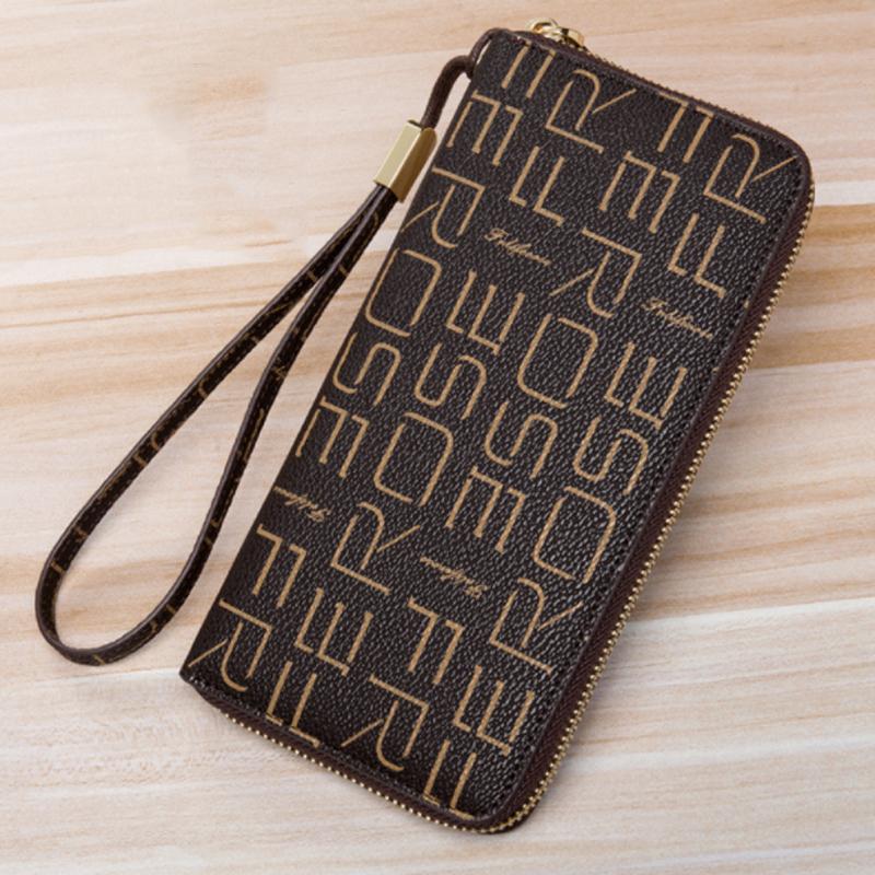 Damen modische Lange Brieftasche