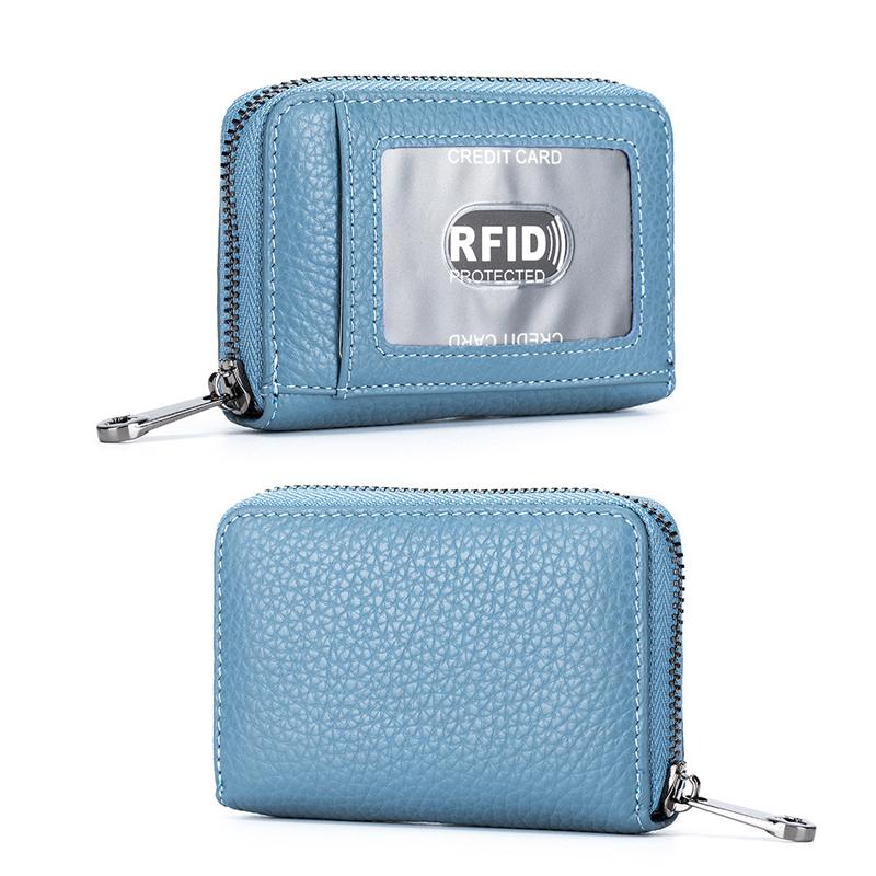 RFID Kleines Geldbörse mit Reißverschluss