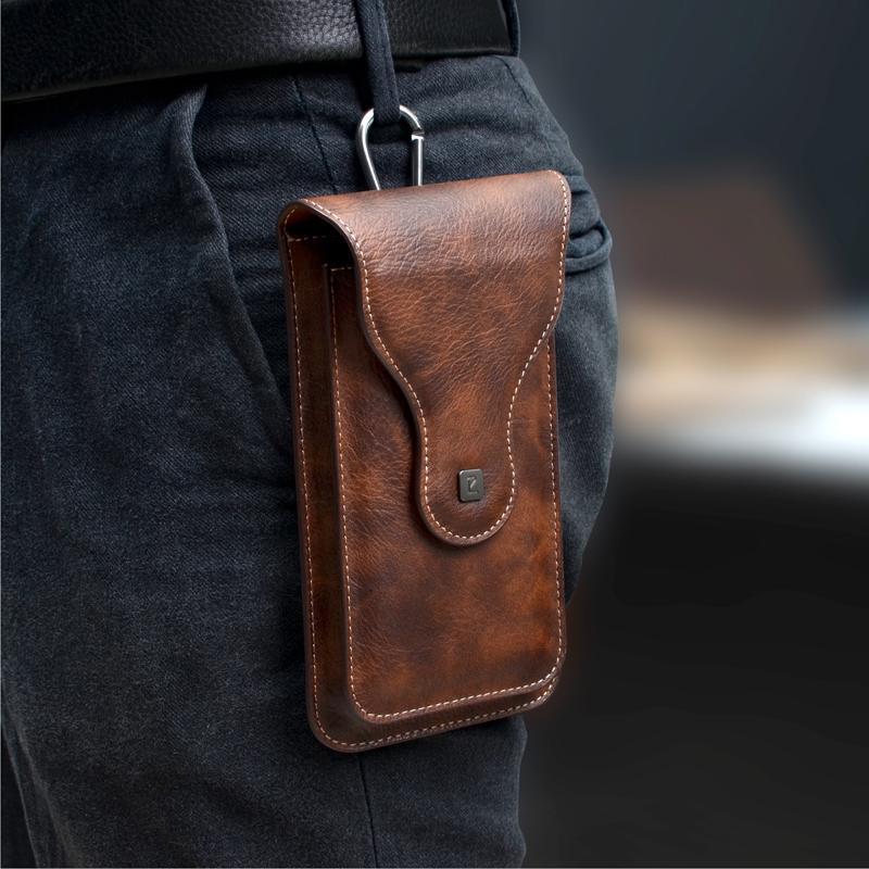 Handytasche im Retro-Stil