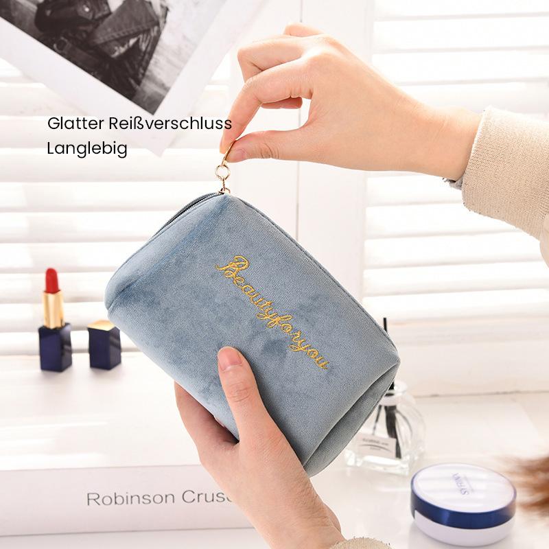 Kosmetiktasche Aus Flanell