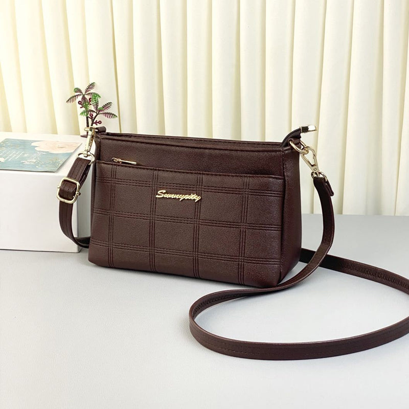 Modische Anti-Diebstahl-Kuriertasche mit großem Fassungsvermögen