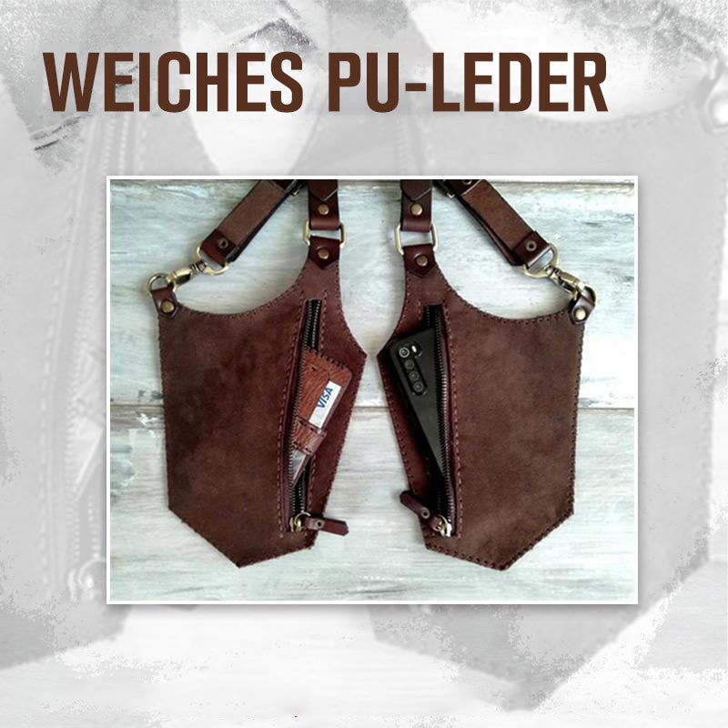 Doppelter Schulter Achseltasche