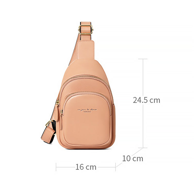 Rucksack Brusttasche für Frauen